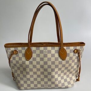 LOUIS VUITTON | NEVERFULL PM | DAMIER AZUR